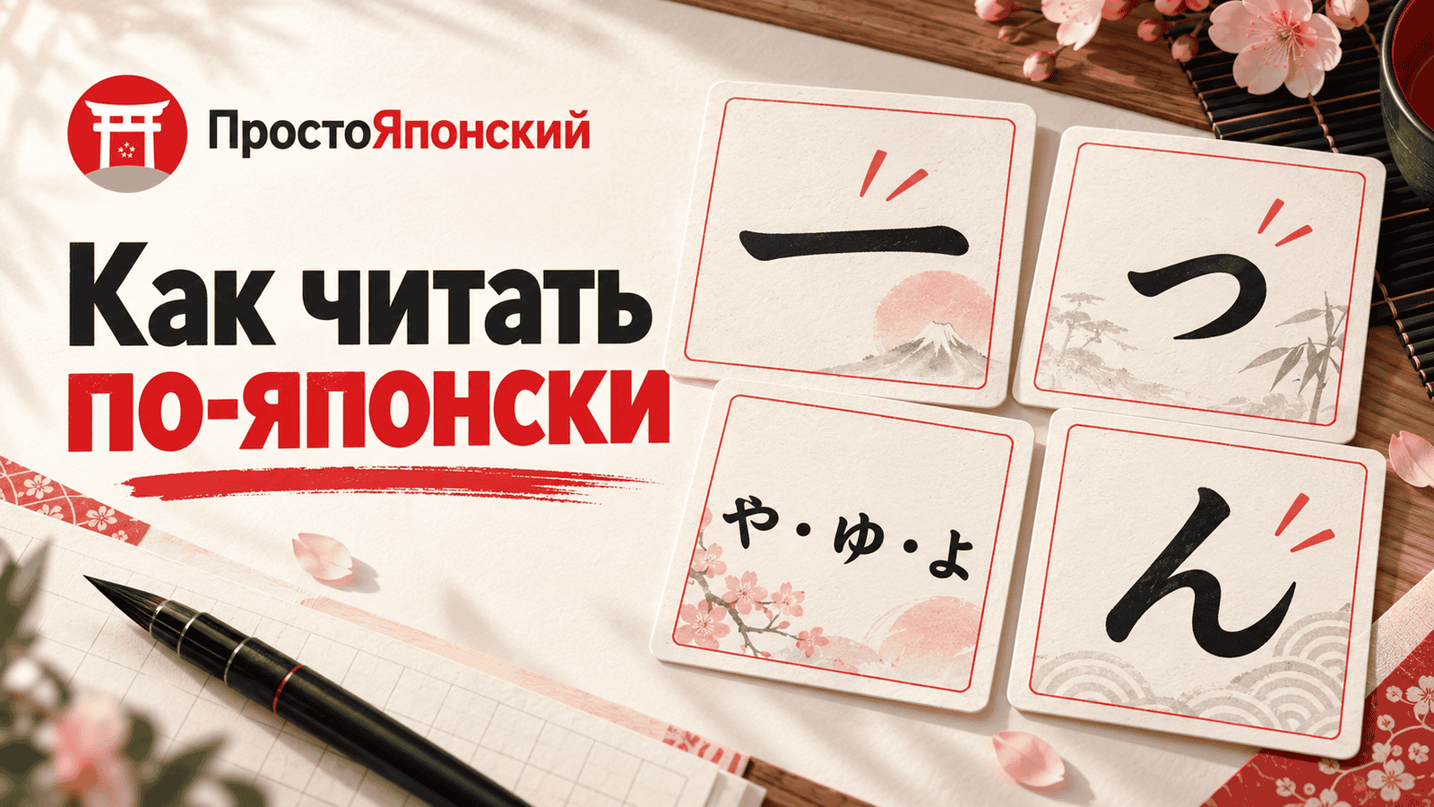 Правила чтения японских слов: долгие гласные и маленькие знаки каны